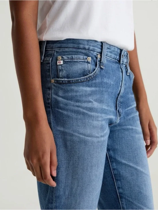 AG Ex-Boyfriend Jean Light Blue Slouchy Fit - Picture 4 of 12